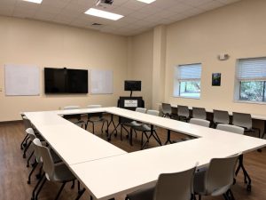 Classroom with AV and seating