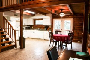 Nolan cabin kitchen